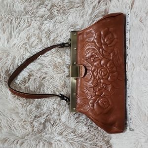 Ferrara Frame Satchel - Tooled